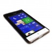 TPU Gel Case for HTC Windows Phone 8S - Dark Grey