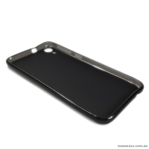 TPU Gel Case Cover for HTC Desire 820 - Smoke Black
