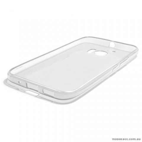 TPU Soft Gel Case for HTC M10 Clear