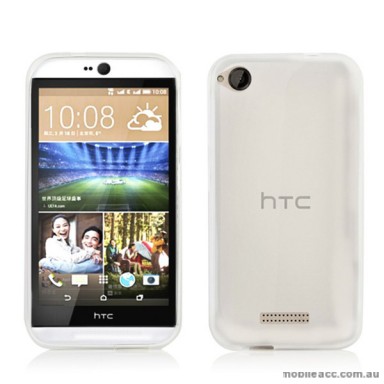 TPU Gel Case Cover for HTC Desire 320 - Clear