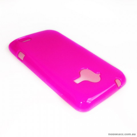 TPU Gel Case for Telstra Frontier 4G - Hot Pink