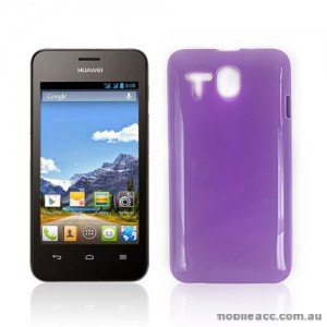TPU Gel Case Cover for Huawei Ascend Y320 - Purple