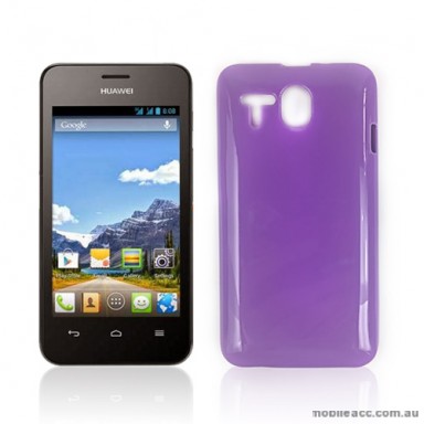 TPU Gel Case Cover for Huawei Ascend Y320 - Purple
