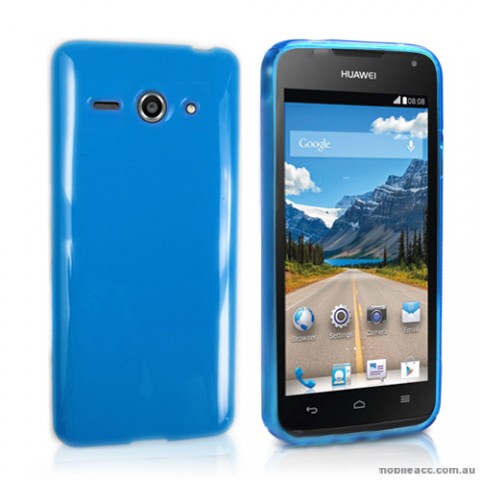TPU Gel Case Cover for Huawei Ascend Y530 - Blue
