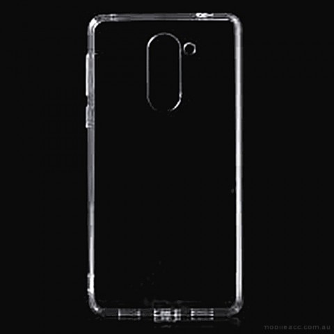 TPU Gel Silicone Jelly Case Cover For Huawei GR5 2017/Honor 6X - Clear 
