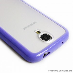 TPU   PC Case for Samsung Galaxy S4 i9500 - Purple