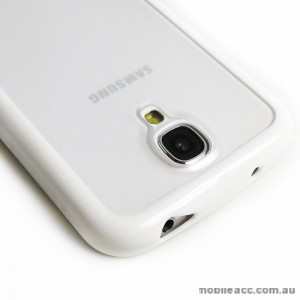 TPU   PC Case for Samsung Galaxy S4 i9500 - White