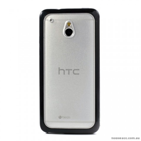 TPU   PC Case for HTC One mini M4 - Black