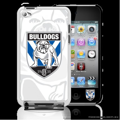NRL Licensed Canterbury Bankstown Bulldogs Watermark Back Case for iPod Touch 4