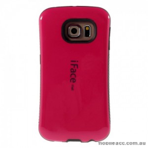 iFace Back Cover for Samsung Galaxy S7 Edge Hot Pink