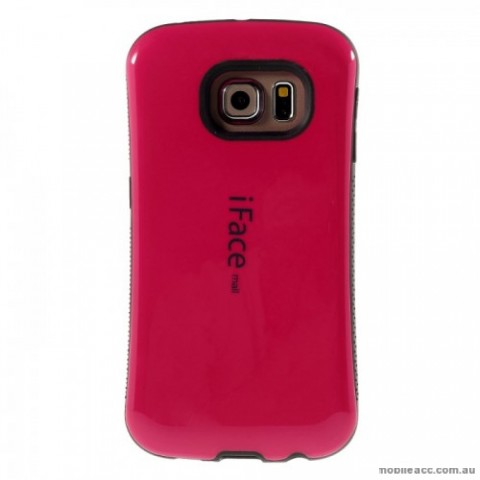 iFace Back Cover for Samsung Galaxy S7 Edge Hot Pink