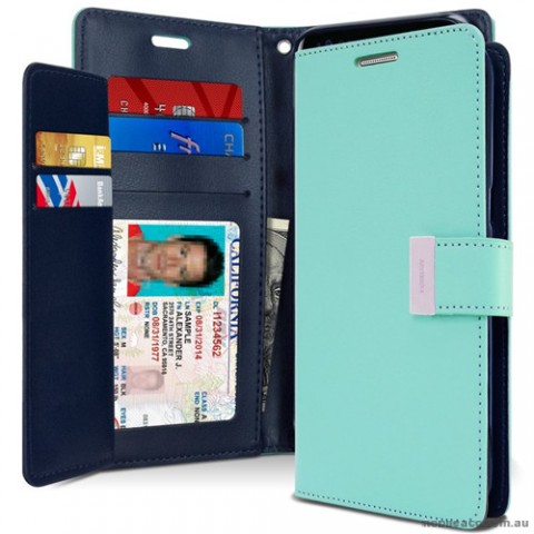 Merucry Rich Diary Wallet Case for Samsung Galaxy S8 Mint