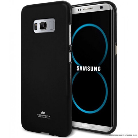 Mercury Pearl TPU Jelly Case for Samsung Galaxy S8 Plus Black