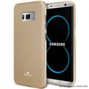 Mercury Pearl TPU Jelly Case for Samsung Galaxy S8 Plus Gold