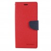 Korean Mercury Fancy Diary Wallet Case For Samsung Galaxy Note 8 - Red