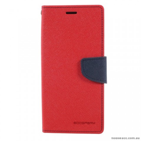 Korean Mercury Fancy Diary Wallet Case For Samsung Galaxy Note 8 - Red