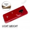 Mercury Pearl TPU Jelly Case for Samsung Galaxy S9 - Red