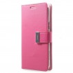 Mercury Rich Diary Wallet Case for Samsung Galaxy S9 Plus - Hot Pink