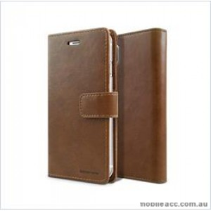 Korean Mercury Bluemoon Diary  Wallet Case For Samsung  Galaxy  S10  Plus Brown