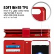 Korean Mercury Goospery Mansoor Wallet Case Cover iPhone 7/8 4.7 Inch - Red