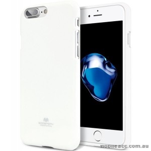 Korean Mercury Pearl iSkin TPU For iPhone 7+/8+  5.5 inch - White