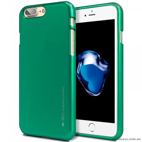 Mercury Goospery iJelly iPhone 7+/8+  5.5 inch Gel Case - Green