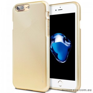 Mercury Goospery iJelly iPhone 7+/8+ 5.5 inch Gel Case - Gold