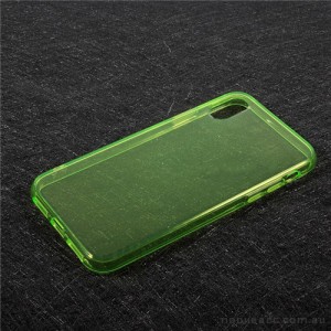 TPU Gel Case Cover for iPhone X - Green