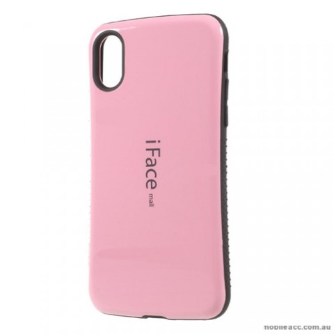 iFace Anti-Shock Case For iPhone X - Light Pink
