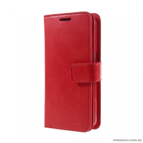 Korean Mercury Goospery Mansoor Wallet Case Cover iPhone X - Red