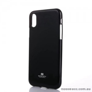 Mercury Pearl TPU Jelly Case For iPhone X - Black