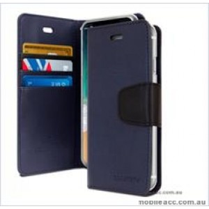 Korean Mercury Sonata Wallet Case For Iphone XR 6.1"  Navy Blue