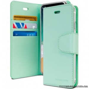 Korean Mercury Sonata Wallet Case For Iphone XR 6.1"  Mint Green