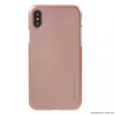 Korean Mercury  I-Jelly Case For Iphone XR 6.1"  Rose Gold