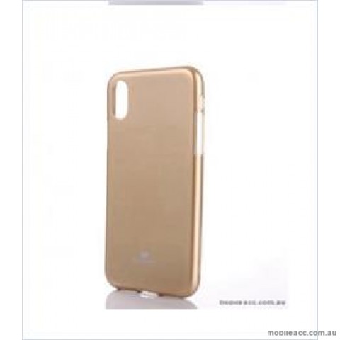 Korean Mercury  Jelly Case For Iphone XR 6.1"  Gold