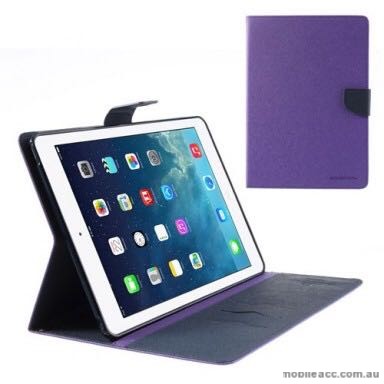 Mercury Fancy Diary Wallet Case For iPad Pro 11 inch 2020   Purple
