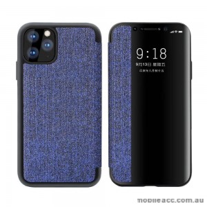 Stylish and Smooth Flip Case with a Protective edge For iPhone11 Pro 5.8 inch  Blue