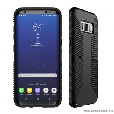 ORIGINAL Speck Presidio GRIP Case For Samsung Galaxy S8 Plus - Black/Black