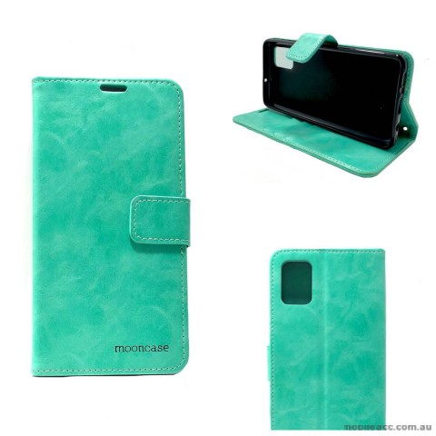 Mooncase Diary Wallet Case For Samsung A51 6.5 inch  A515  Mint Green