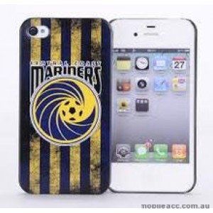 Licensed A-League Central Coast Mariners Grunge Back Case for iPhone 4/4S