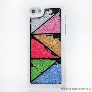 Bling Crystal Diamond Case Cover for iPhone 5/5S/SE - Triangle
