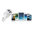 YOPIN Car Charger Adapter 2 USB Ports Blue