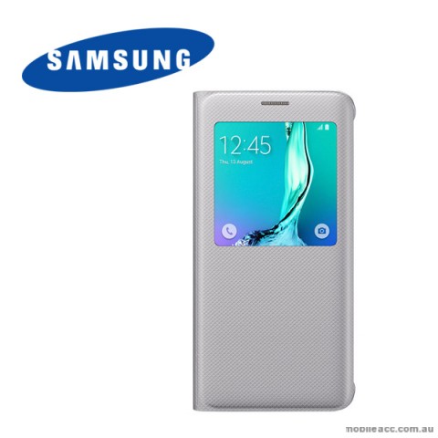 Original Samsung Galaxy S6 edge plus S View Cover Silver