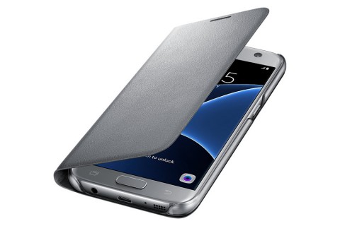 Samsung Galaxy S7 edge LED View Cover Silver