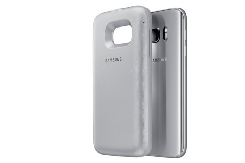 Genuine Samsung Galaxy S7  Backpack Battery Case - Silver