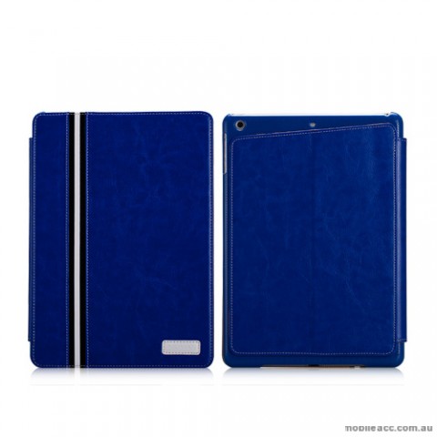 Momax Flip Diary Smart Case for Apple iPad Air - Blue