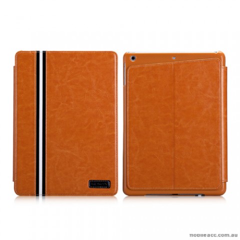 Momax Flip Diary Smart Case for Apple iPad Air - Brown