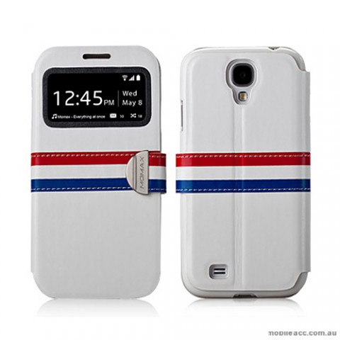 Momax Stand View French Style Case for Samsung Galaxy S4 i9500 - White