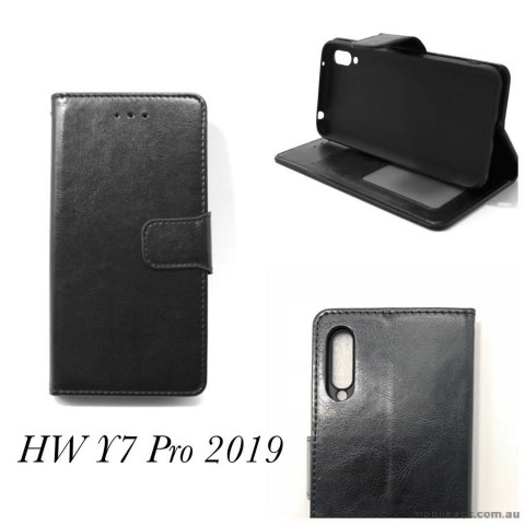 Wallet Pouch Huawei Y7 pro 2019  BLK