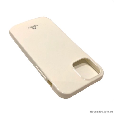 Korean Mercury TPU Jelly Case For iPhone12  5.4inch  White